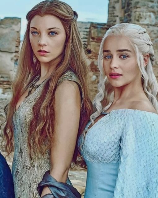 Daenerys And Margaery Tyrell Piant by numbers