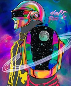 Daft Punk Paint by numbers
