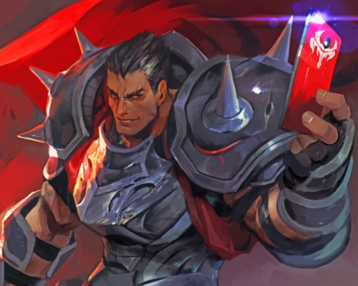 Darius Illustration paint by numbers