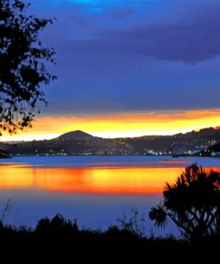 Dunedin Sunset Paint by numbers