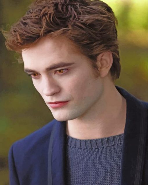 Edward Cullen Vampire Paint by numbers