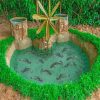 Aesthetic Fishpond Paint by numbers