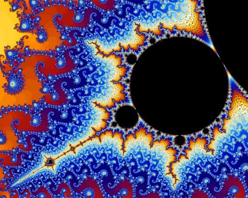 Fractal Chaos Paint by numbers