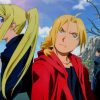 Full metal Alchemist Characters paint by numbers