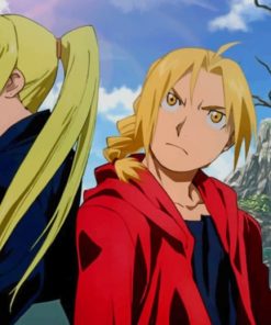 Full metal Alchemist Characters paint by numbers