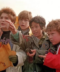 The Goonies paint by numbers