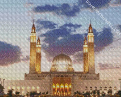 grand mosque in oman diamond paintings