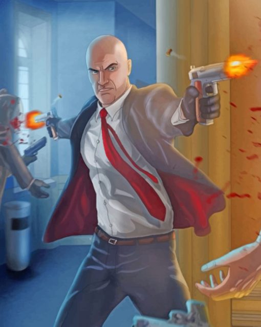Hitman ppaint by numbers