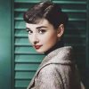 Sweet Audrey Hepburn paint by nu
