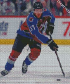 ice hockey player diamond paintings