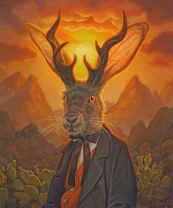 jackalope-paint-by-numbers