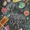 life is what you bake it diamond paintings