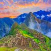 Machu Picchu Landscape Paint by numbers