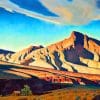 Mountains Maynard Dixon piant by numbers