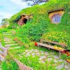 Hobbit House New Zealand Paint by numbers