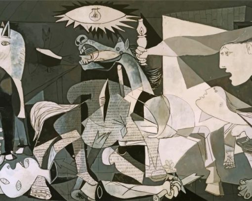 Guernica By Pablo Picasso Paint by numbers