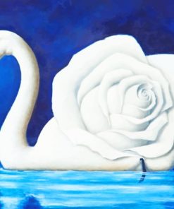 Rose Swan Paint by numbers