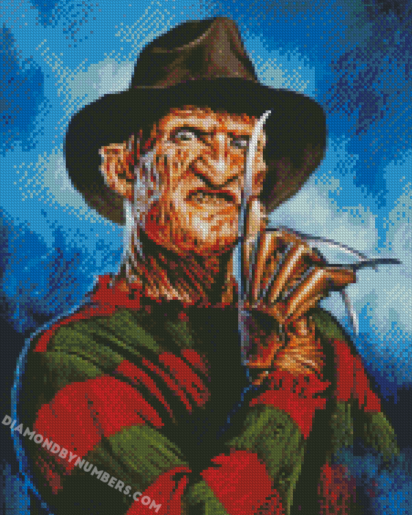 Horror Freddy Krueger Diamond Painting 