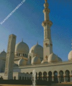 sheikh zayed grand mosque Abu Dhabi diamond paintings