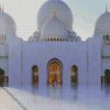 sheikh zayed grand mosque center diamond painting