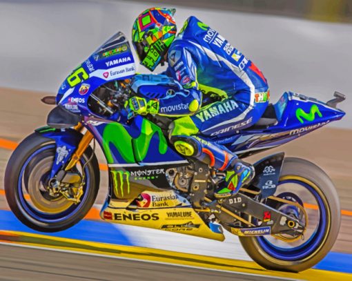 The Lengend Valentino Rossi Paint by numbers