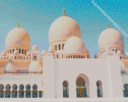 zayed mosque Abu Dhabi diamond paintings