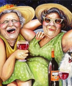 Fat-Ladies-Drinking-paint-by-numbers