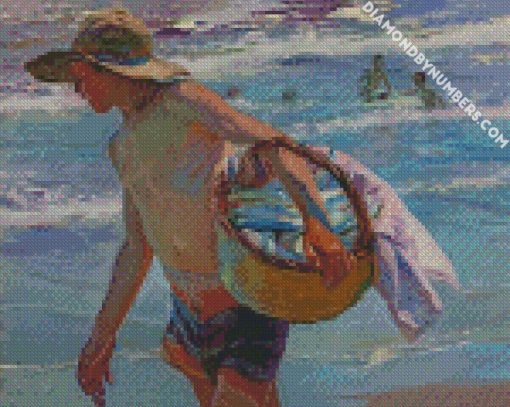 Joaquin Sorolla Young fishermen diamond paintings