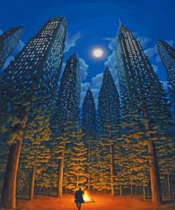 Rob-Gonsalves-The-Arboreal-Office-paint-by-numbers