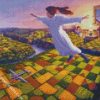 Wendy Darling and her brothers rob gonsalves diamond painting
