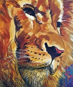 abstract-lion-paint-by-numbers