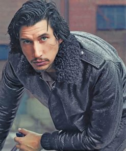 Adam Driver paint by number
