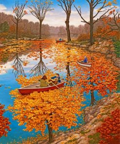 autumn-time-rob-gonsalves-paint-by-number