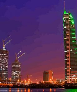 bahrain-tower-night-paint-by-numbers