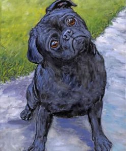 black-pug-art-paint-by-number
