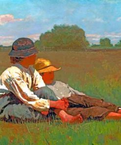 boys-in-a-pasture-winslow-homer-paint-by-numbers