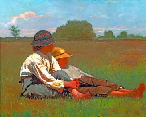 boys-in-a-pasture-winslow-homer-paint-by-numbers