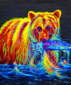 colorful-bear-paint-by-number