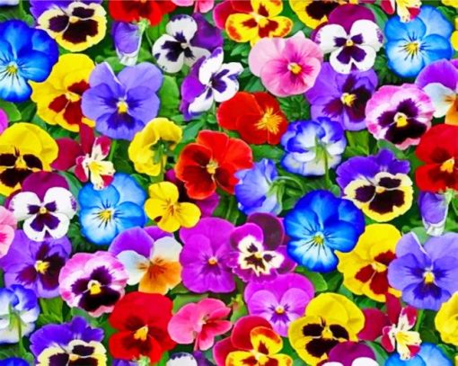 colorful-pansy-flowers-paint-by-number