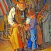 cowboy-and-his-grandfather-paint-by-number