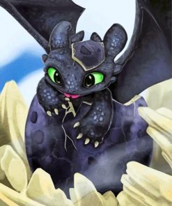 cute-toothless-paint-by-number