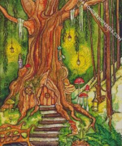enchanted forest diamond paintings