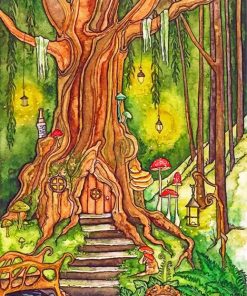 enchanted-forest-paint-by-numbers