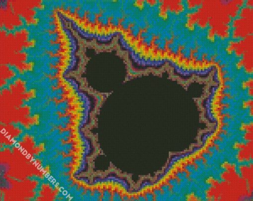 fractal chaos diamond painting