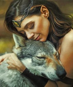 girl-and-wolf-paint-by-numbers