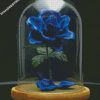 glass blue rose diamond paintings