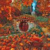 hobbit-hole-and-pumpkines-paint-by-numbers