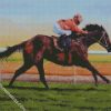 horse race diamond painting