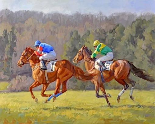 horse-race-paint-by-numbers