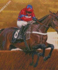 horse racing diamond paintings